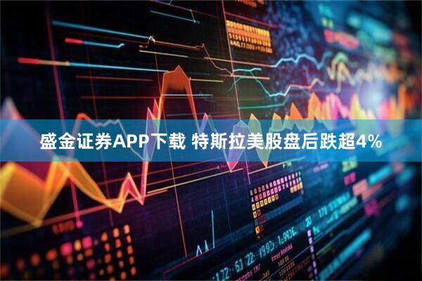 盛金证券APP下载 特斯拉美股盘后跌超4%